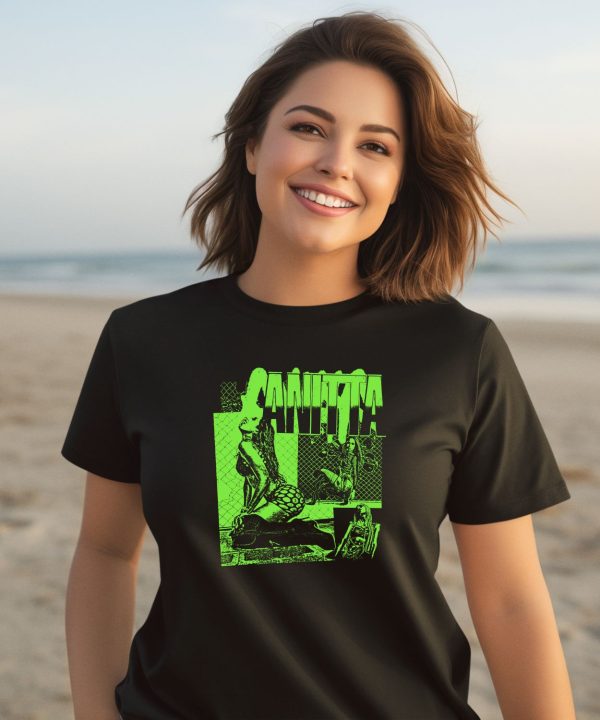 Anittas Funk Generation Merch Anitta Green Collage Shirt2