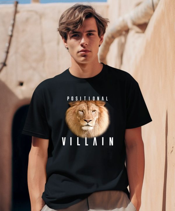 Brad Holmes Wearing Positional Villain Shirt0