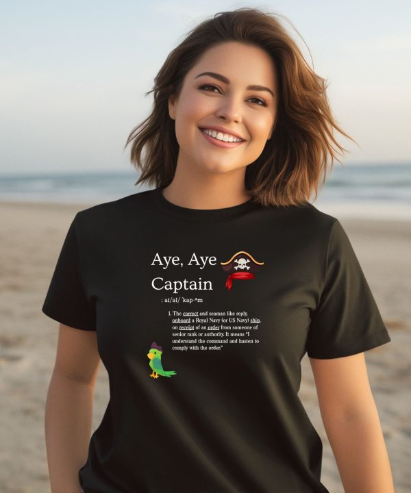 Charliejoapparel Aye Aye Captain Shirt
