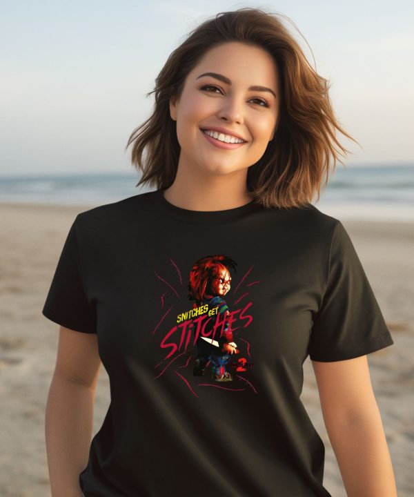 Chucky Snitches Get Stitches Hoodie2