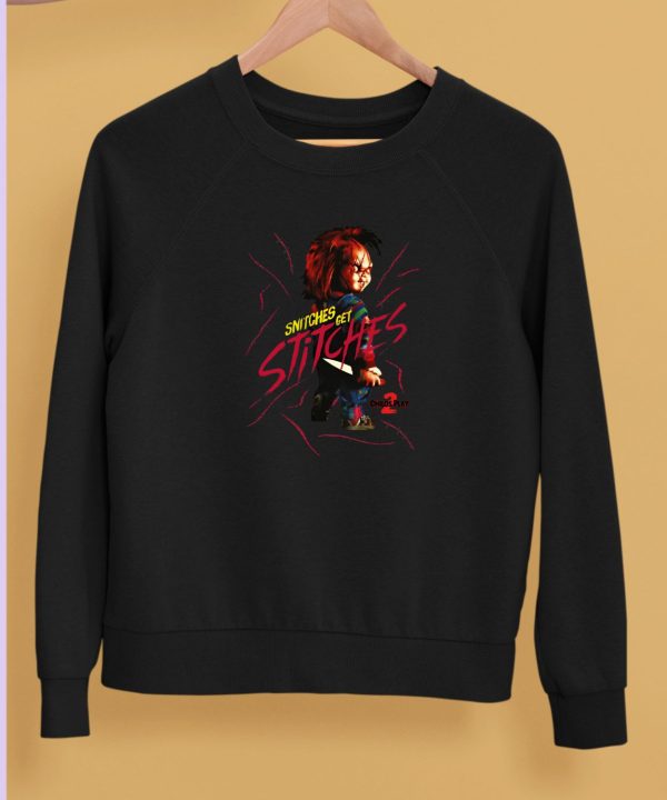 Chucky Snitches Get Stitches Hoodie5