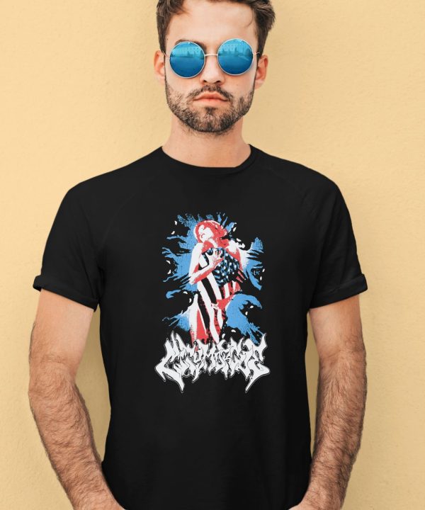 City Morgue Official Merch My Bloody America Flag Shirt3