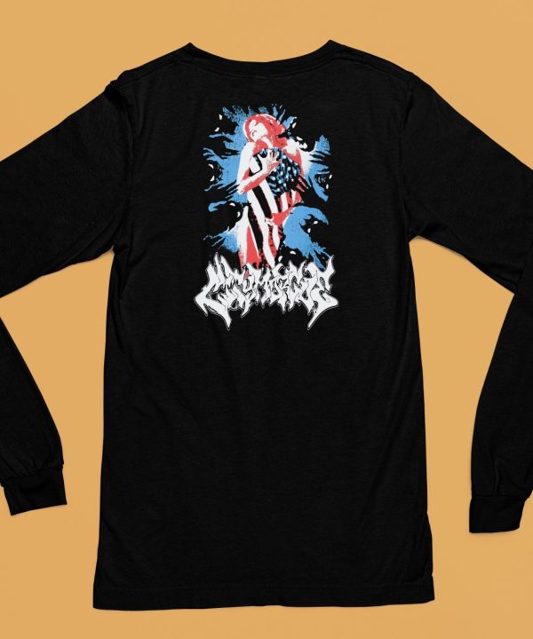 City Morgue Official Merch My Bloody America Flag Shirt6