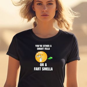 Cringeytees Youre Either A Smart Fella Or A Fart Smella Cringey Tee