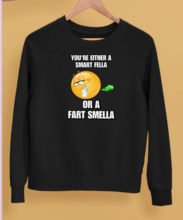 Cringeytees Youre Either A Smart Fella Or A Fart Smella Cringey Tee5