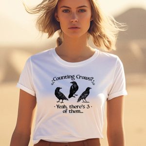 Gotfunnymerch Counting Crows Yeah Theres 3 Of Them Shirt