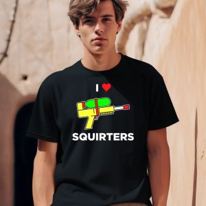 Justin Danger Nunley I Love Squirters Shirt