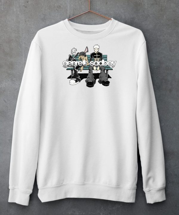 Machinegunkelly Store Genre Sadboy Anime Crewneck4