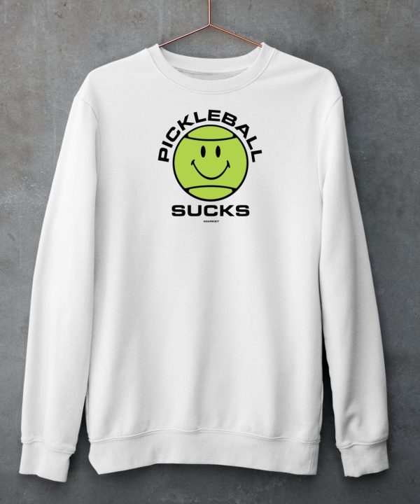 Marketstudios Smiley Pickleball Sucks T Shirt4