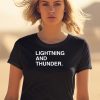 Obvious Shirts Lightning And Thunder Shirt