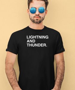 Obvious Shirts Lightning And Thunder Shirt3