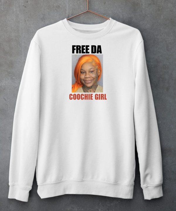 Official Free Da Coochie Girl T Shirt4