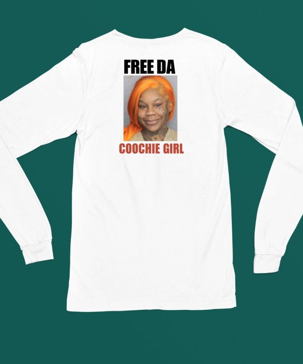 Official Free Da Coochie Girl T Shirt5