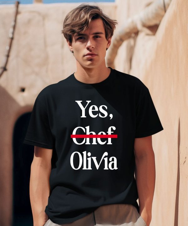 Pressedpaper Merch Yes Chef Olivia Shirt