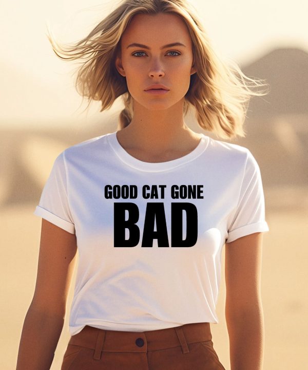 Saycheesedigital Good Cat Gone Bad Shirt0