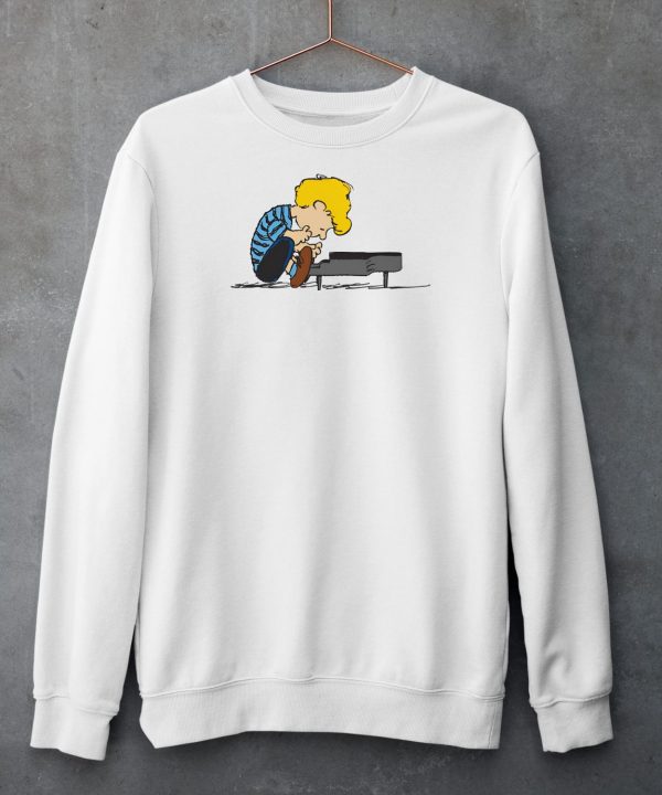 Schroeder Piano Adult T Shirt4