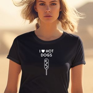 Aaron Reynolds I Heart Hot Dogs T Shirt