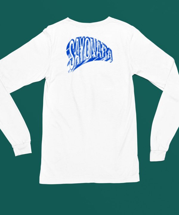 Alvarodiaz Store Sayonara Metallic Logo Hoodie5