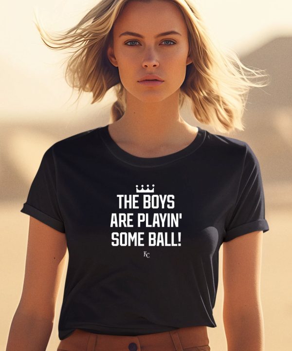 Anne Rogers The Boys Are Playin Some Ball Shirt1