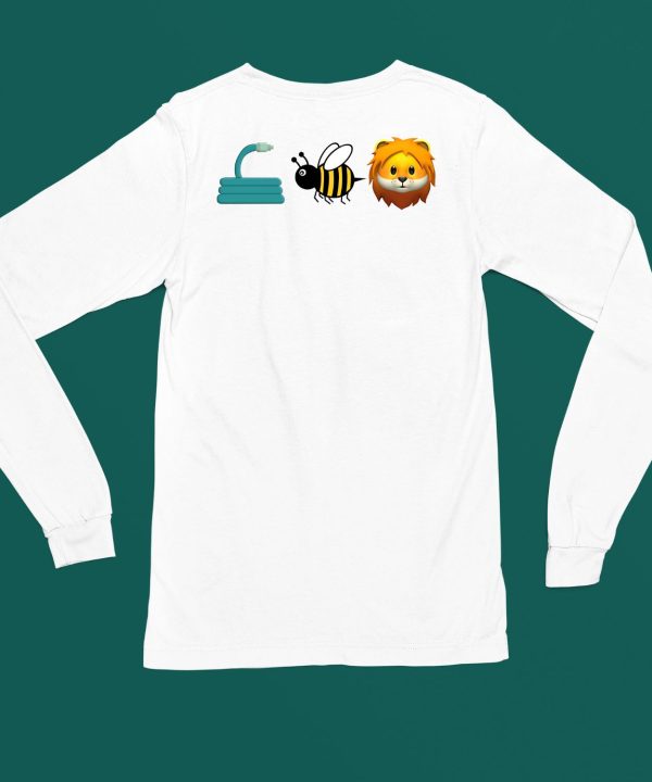 Black Tzedek Hose Bee Lion Shirt5