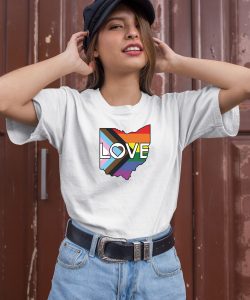 Cleclothingco Ohio Love Progress Pride Shirt