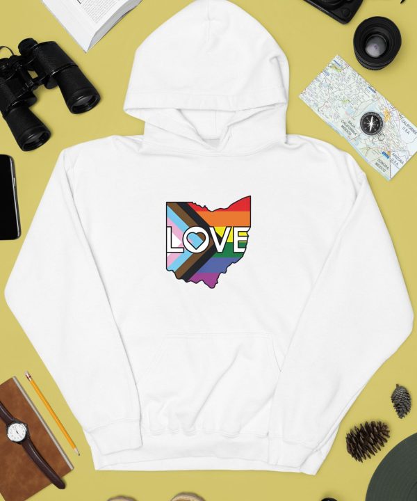 Cleclothingco Ohio Love Progress Pride Shirt3