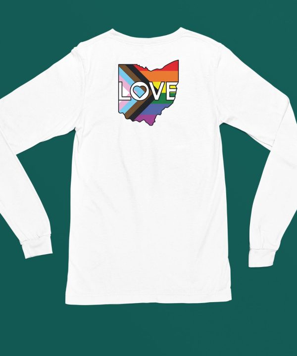 Cleclothingco Ohio Love Progress Pride Shirt5