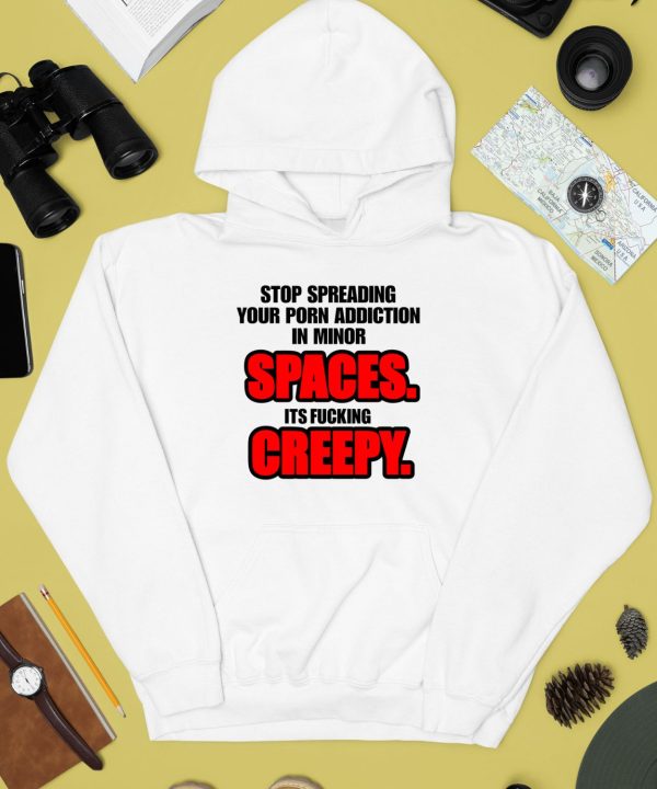 D0k1jun10r Stop Spreading Your Porn Addiction In Minor Spaces Its Fucking Creepy Shirt3