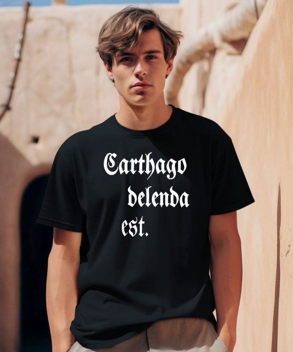 Daily Roman Updates Carthago Delenda Est T Shirt0