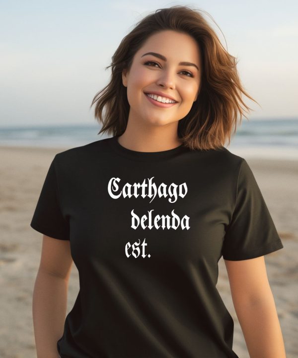 Daily Roman Updates Carthago Delenda Est T Shirt2