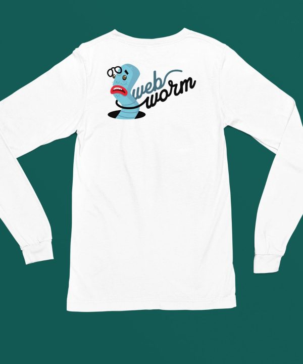 David Farrier Webworm Logo Shirt5