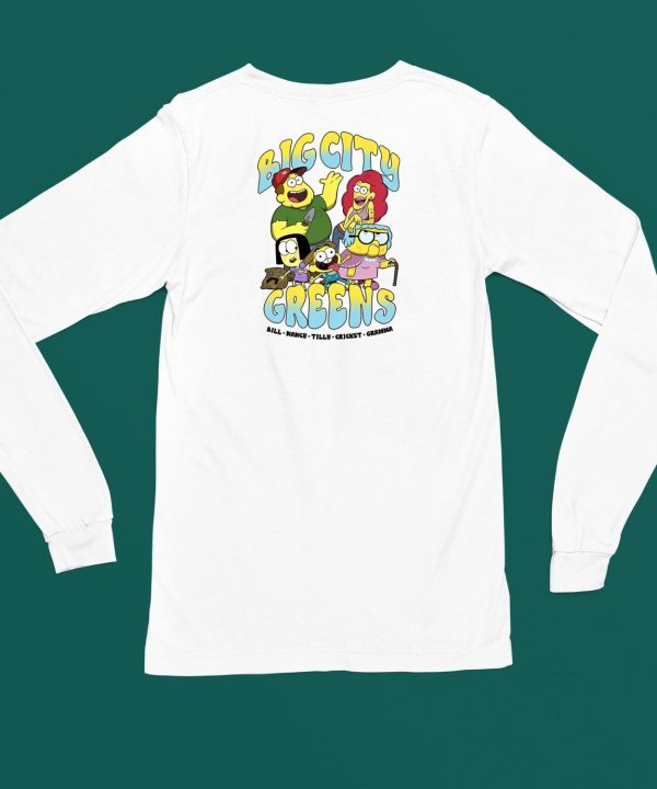 Disneytvanimation Big City Greens Bill Nancy Tilly Cricket Gramma Shirt5