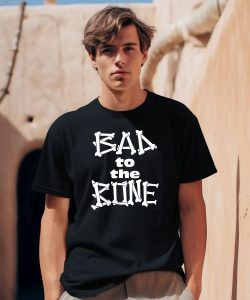 Dominic Fike Wearing Bad To The Bone Shirt