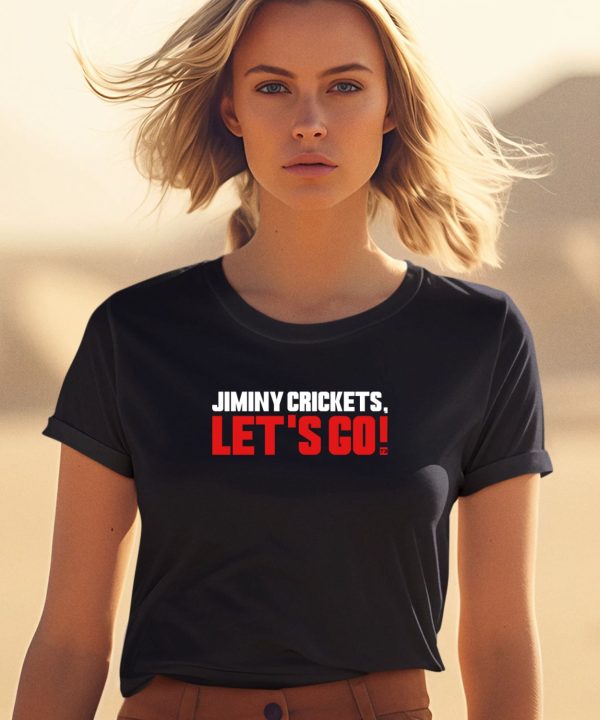 Everything Hockey Jiminy Crickets Lets Go Shirt