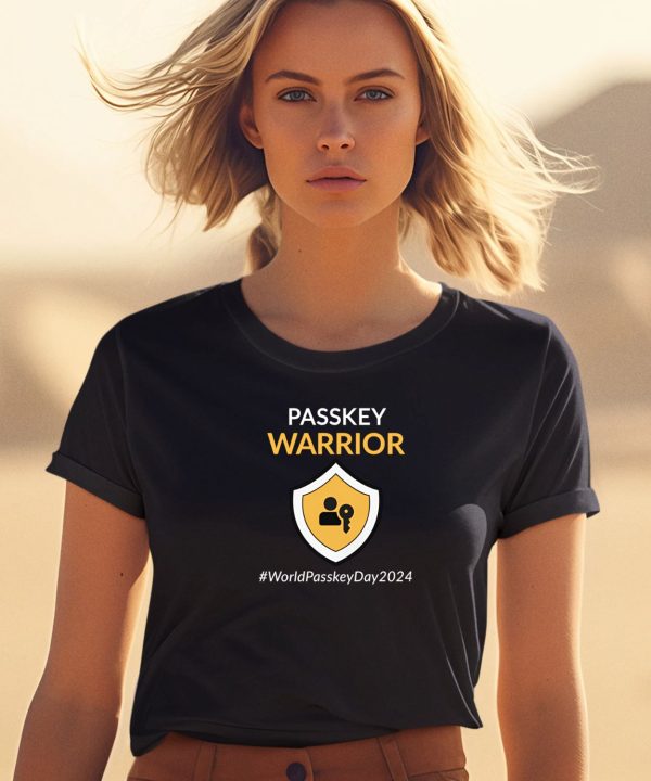 Fidoalliance World Passkey Day 2024 Tee1