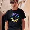 Followthefishtv Merch Fisher Black Rainbow Shirt