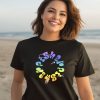 Followthefishtv Merch Fisher Black Rainbow Shirt2