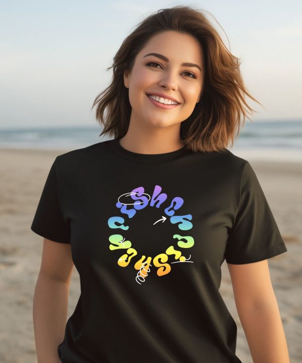 Followthefishtv Merch Fisher Black Rainbow Shirt2