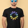 Followthefishtv Merch Fisher Black Rainbow Shirt3