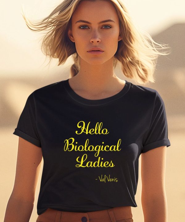 Hello Biological Ladies Val Venis Shirt1