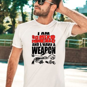 I Am Schizophrenic And Have A Weapon Shirt