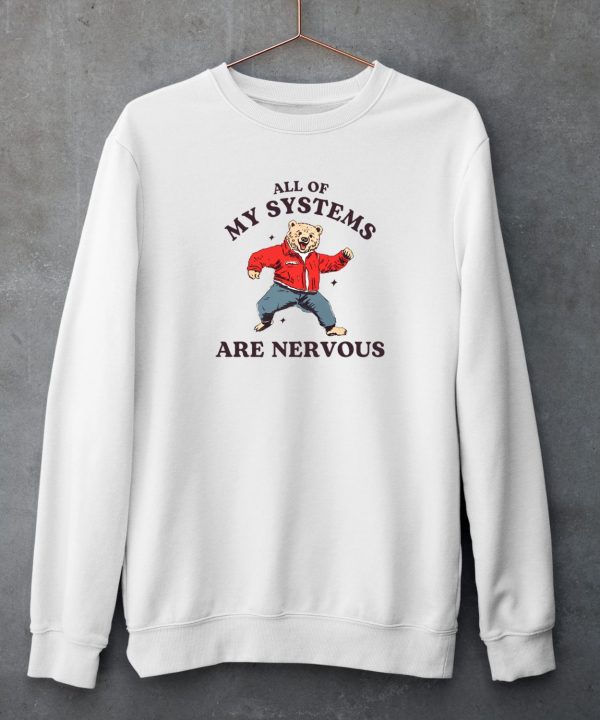 Iswearimnothigh All Of My Systems Are Nervous Bear Shirt4