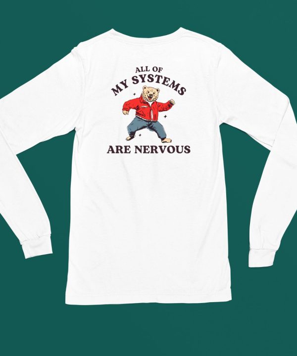 Iswearimnothigh All Of My Systems Are Nervous Bear Shirt5