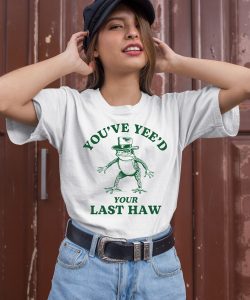 Iswearimnothigh Youve Yeed Your Last Haw Cowboy Frog Shirt