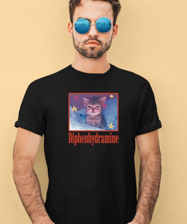 K45ink Diphenhydramine Cat Shirt3