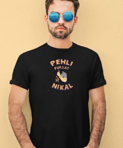 Kadakmerch Pehli Fursat Mei Nikal T Shirt3