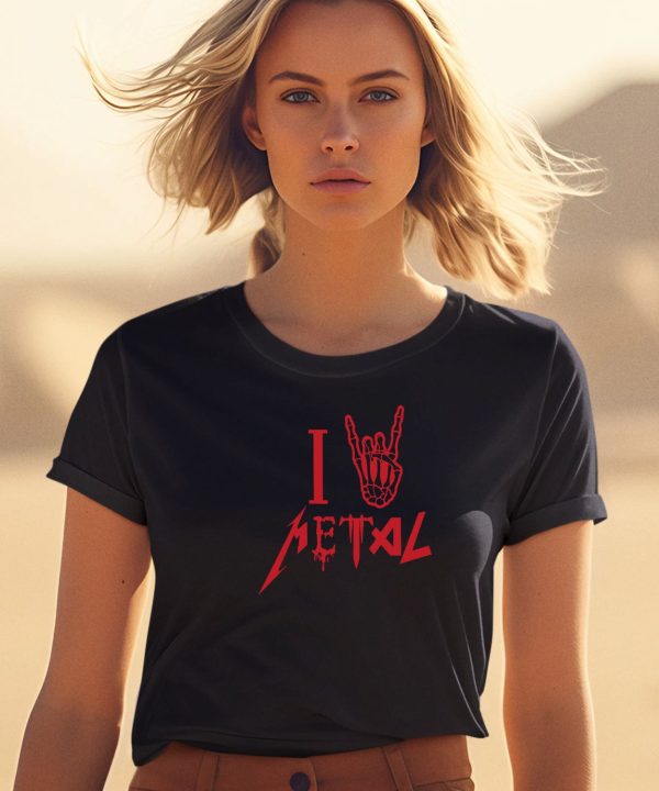 Loudwire I Love Metal T Shirt1