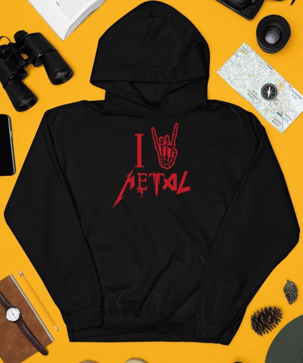 Loudwire I Love Metal T Shirt4