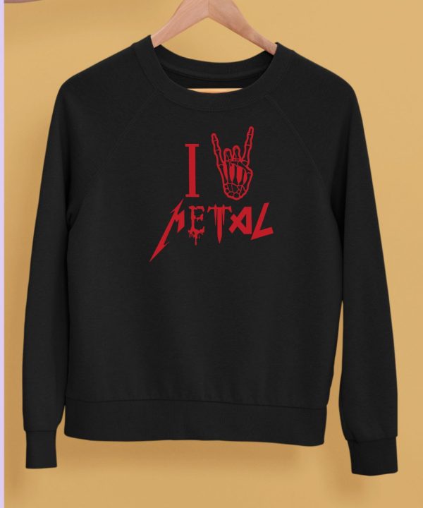 Loudwire I Love Metal T Shirt5