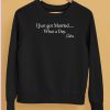 Mafs Collins I Just Got Married What A Day Shirt4